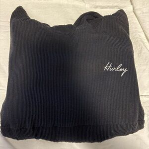 Hurley Dark Gray Cropped Hoodie